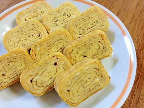 ごま風味の☆玉子焼き